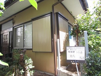 外壁補強で住みながらの耐震補強工事 外壁補強で住みながらの耐震補強工事